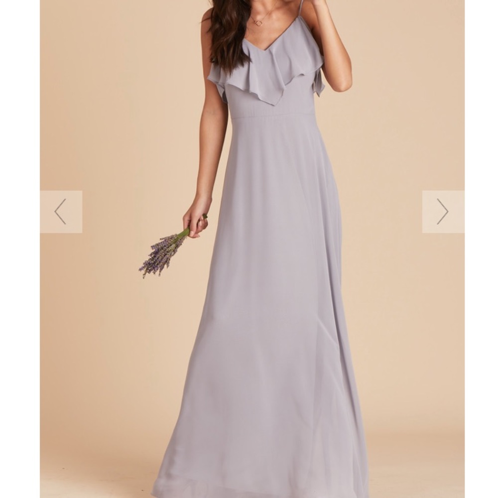 Brand new Birdy Grey bridesmaid dress in silver
